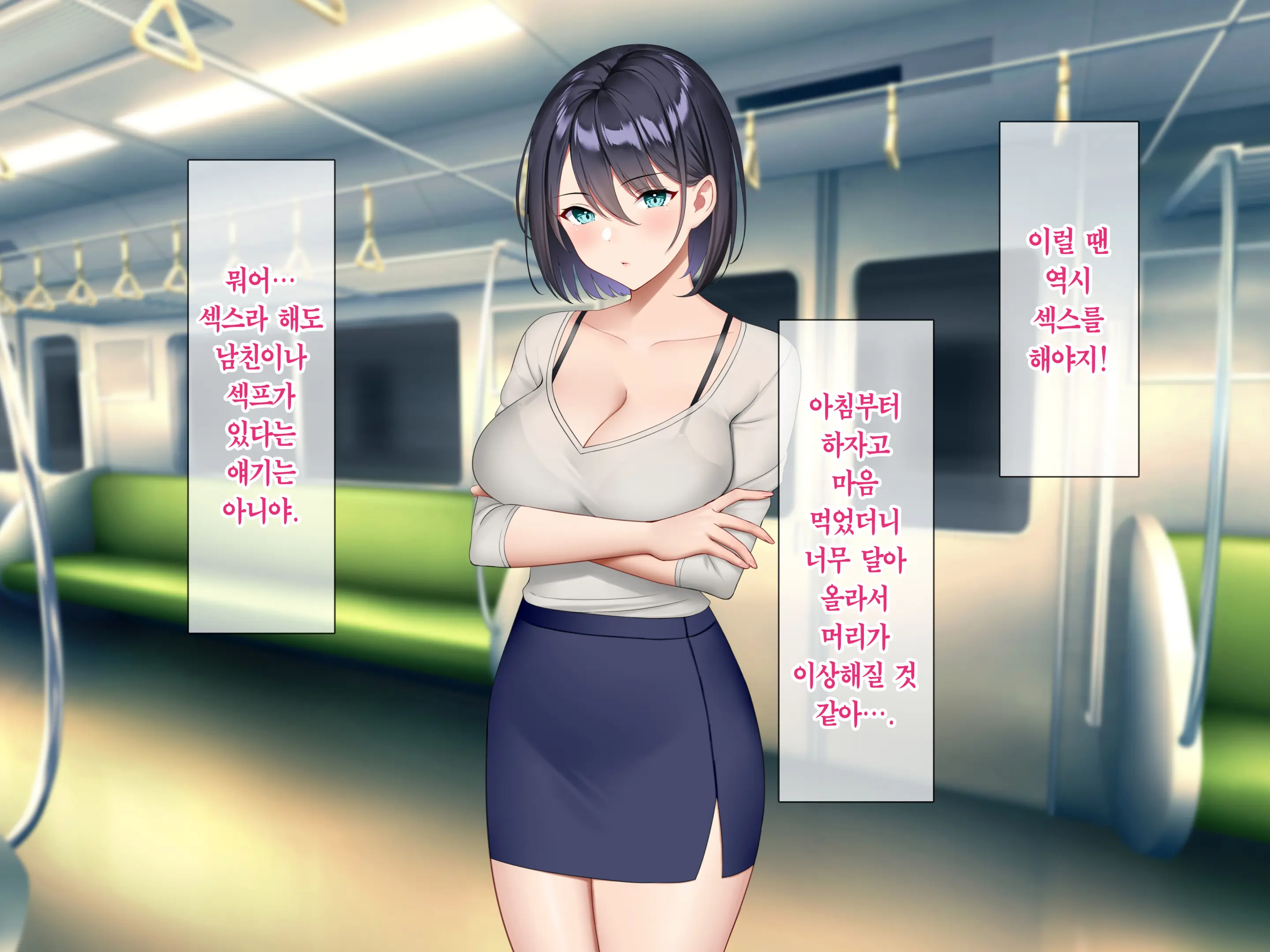 Gyaku Chikan Zuki No Bijin OL O Gyaku Ni Otoshite Hamemakutta Hanashi. | 역치한을 좋아하는 미녀 OL을 역으로 타락시켜 마구 섹스한 이야기.